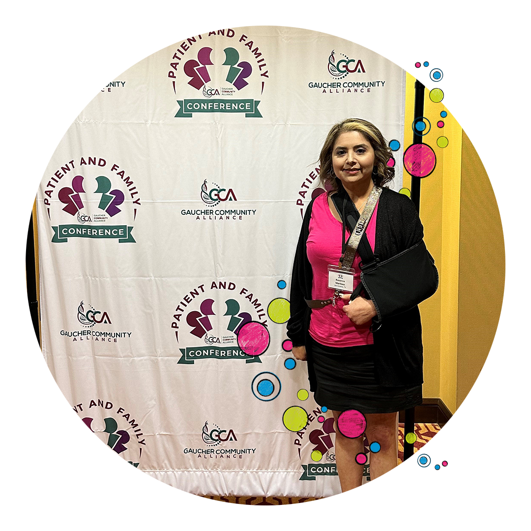 VPRIV Patient Ambassador Roxanne