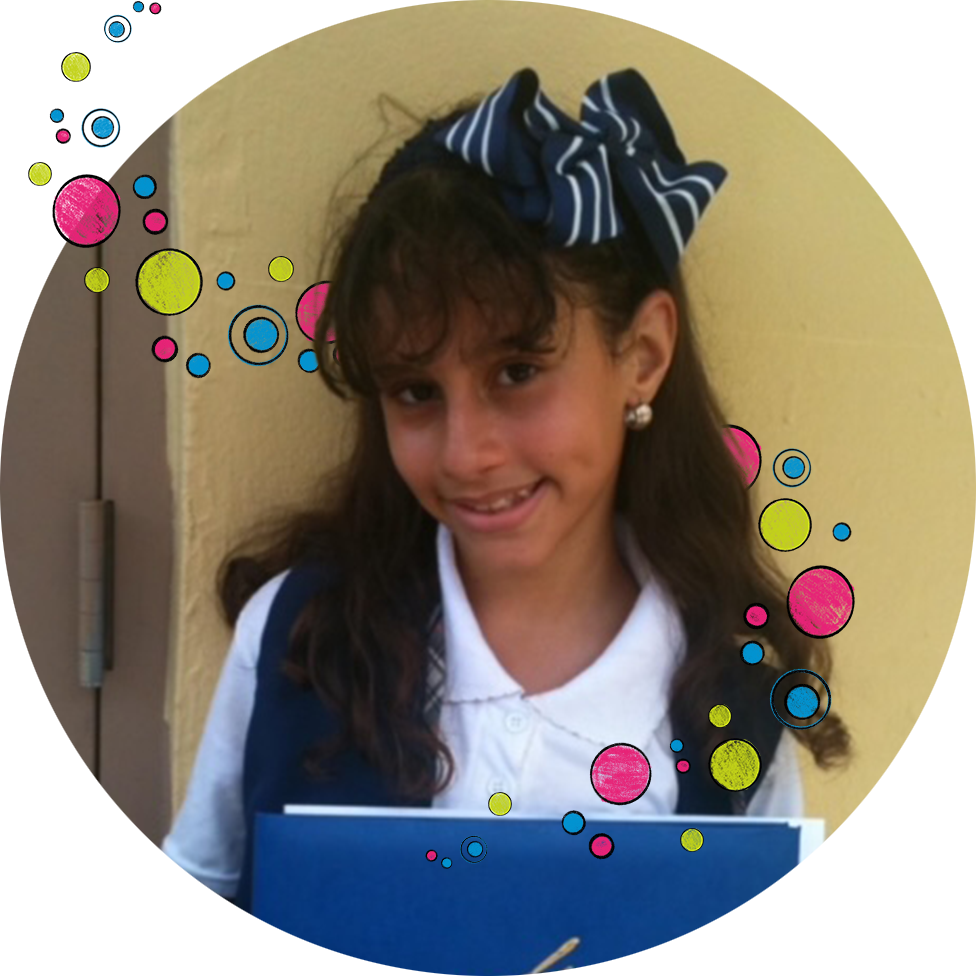 Laura as a young girl